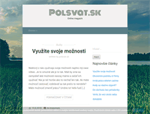 Tablet Screenshot of polsvat.sk